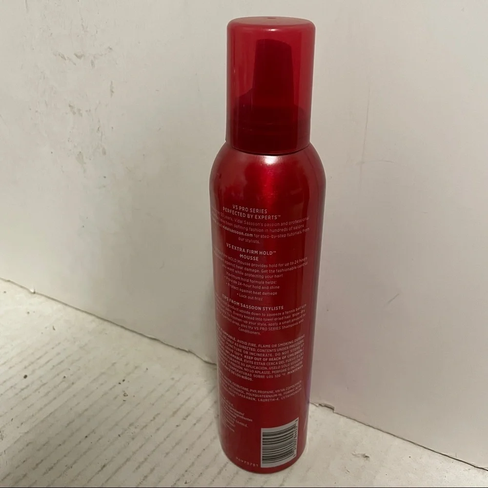 Vidal Sassoon Pro Series Extra Firm Hold Mousse